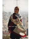روسری نخي - قواره ١4٠واقعی - پاییزه - جنس عالی  - رنگ بندی